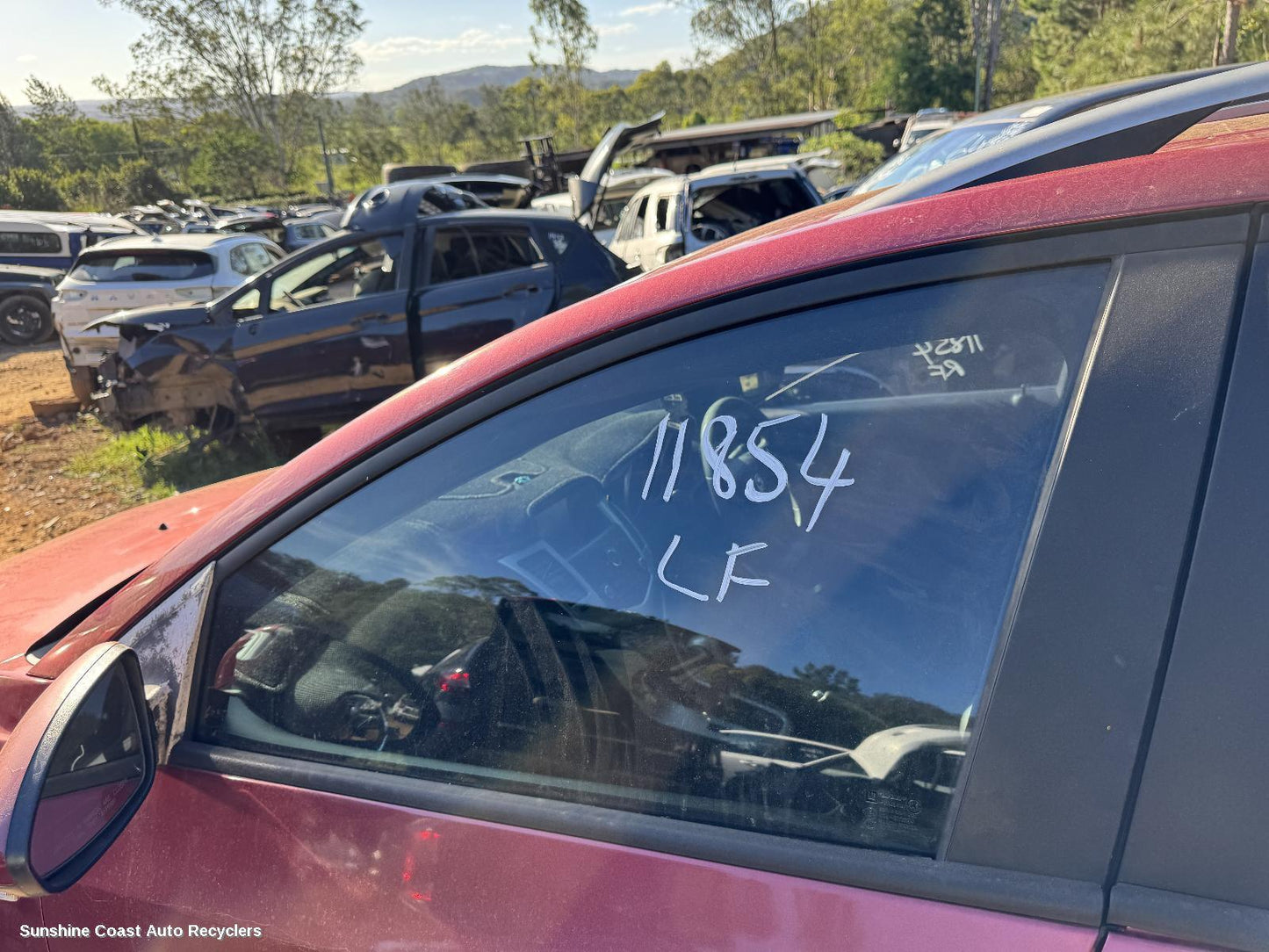 2014 Holden Cruze Left Front Door Window