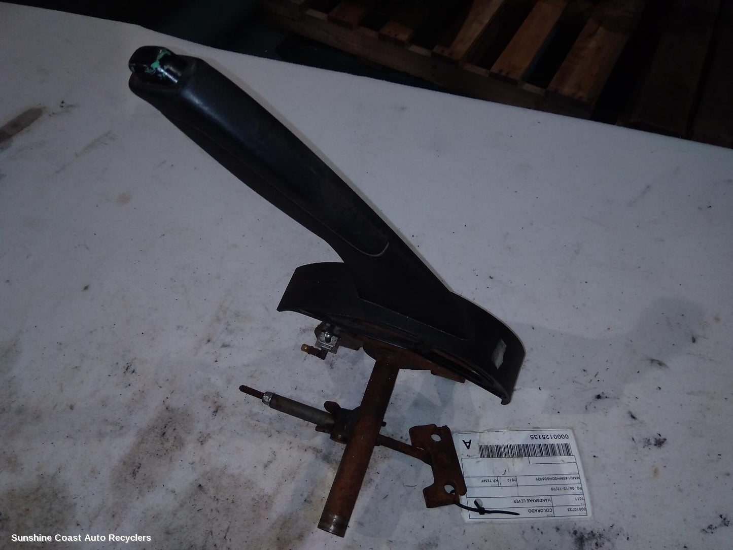 2012 Holden Colorado Handbrake Lever