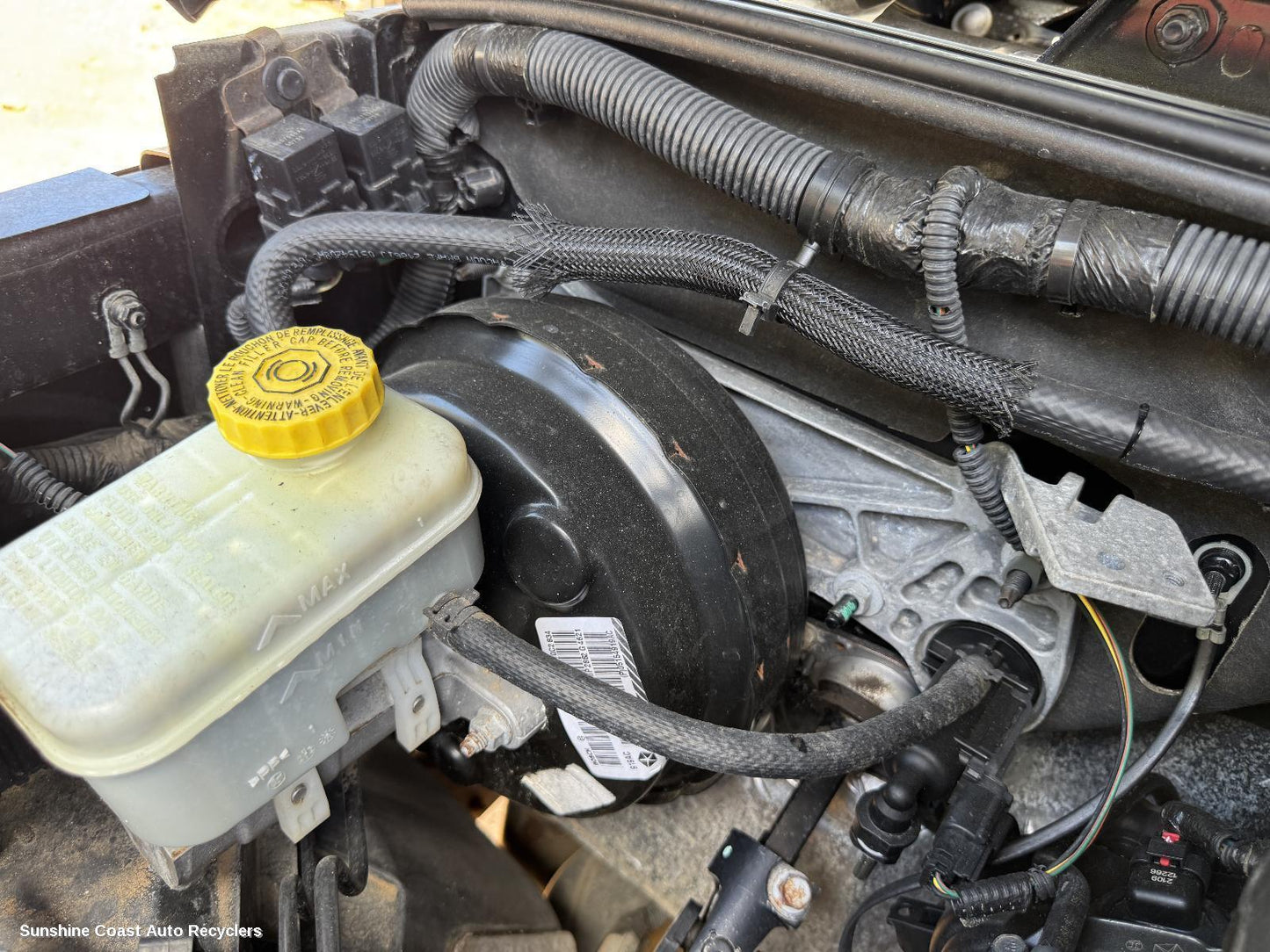 2013 Jeep Wrangler Brake Booster