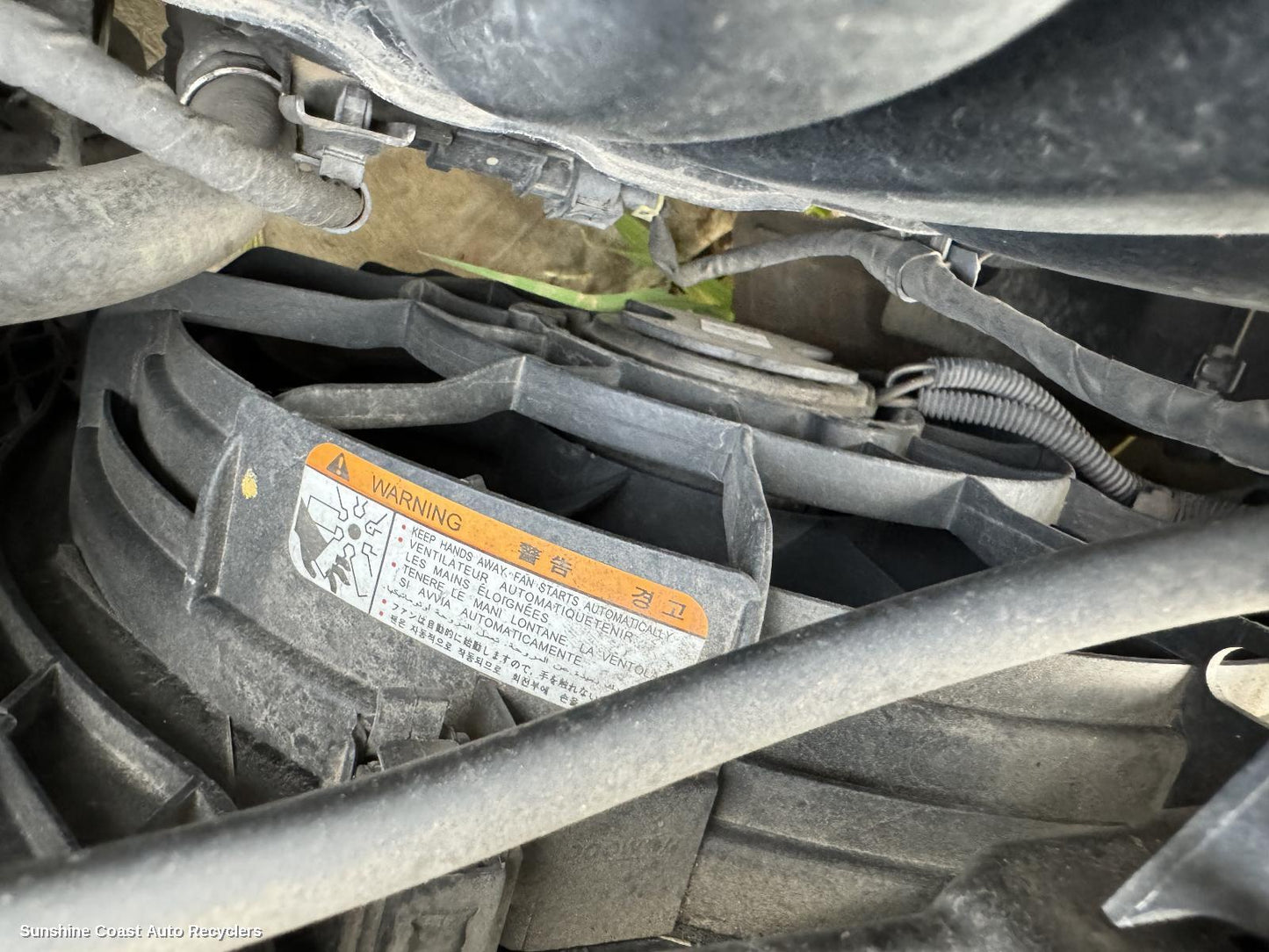 2010-2012 Hyundai I20 Fan