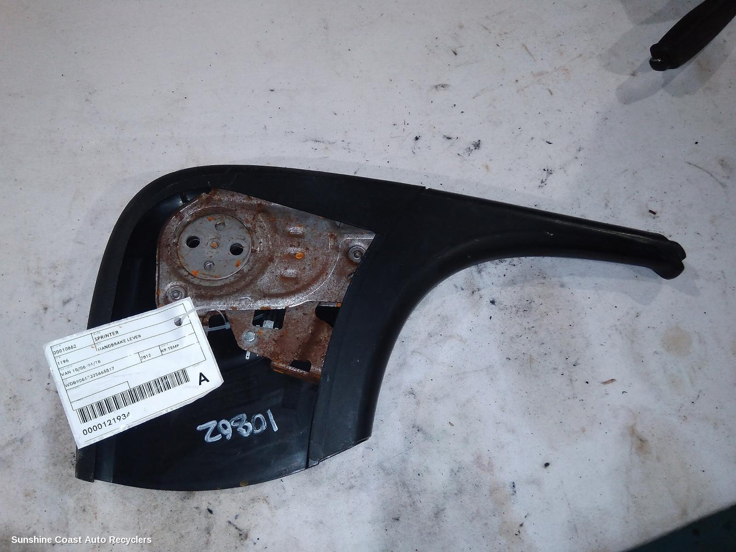 2012 Mercedes Sprinter Handbrake Lever