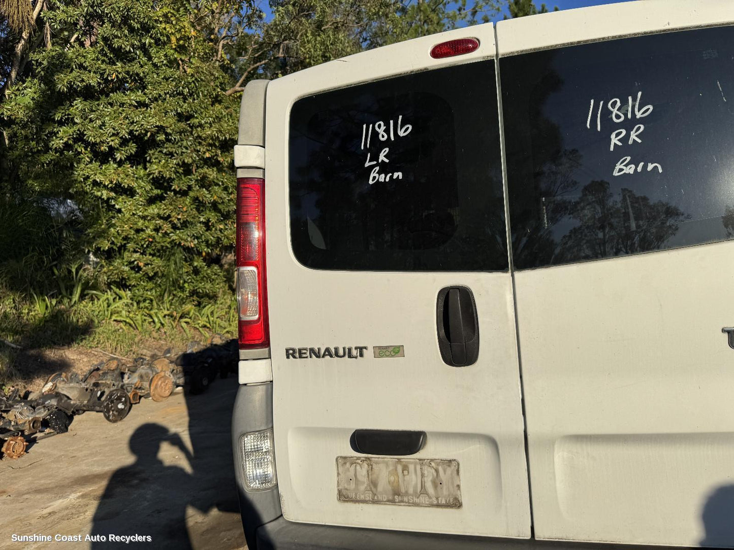 2013 Renault Trafic Bootlid Tailgate