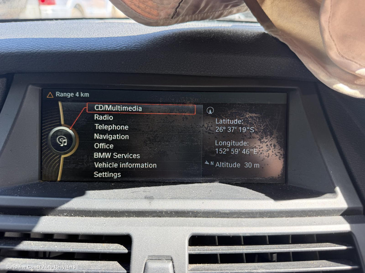 2009-2013 Bmw X5 Radio Cd Dvd Sat Tv