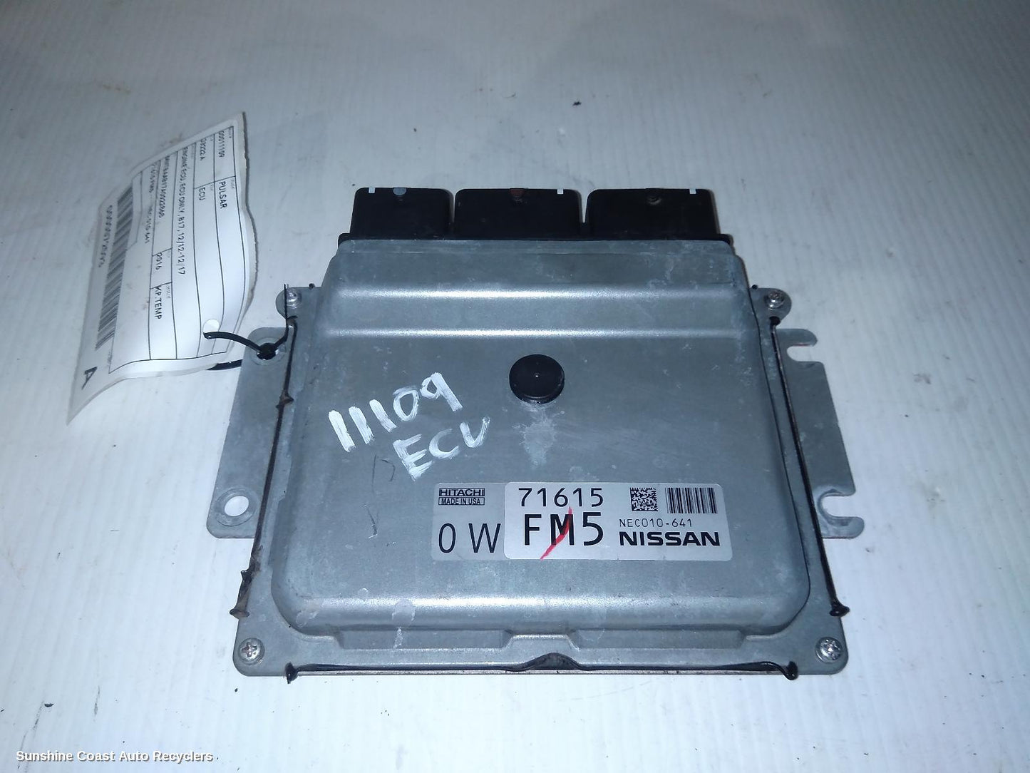2016 Nissan Pulsar Ecu