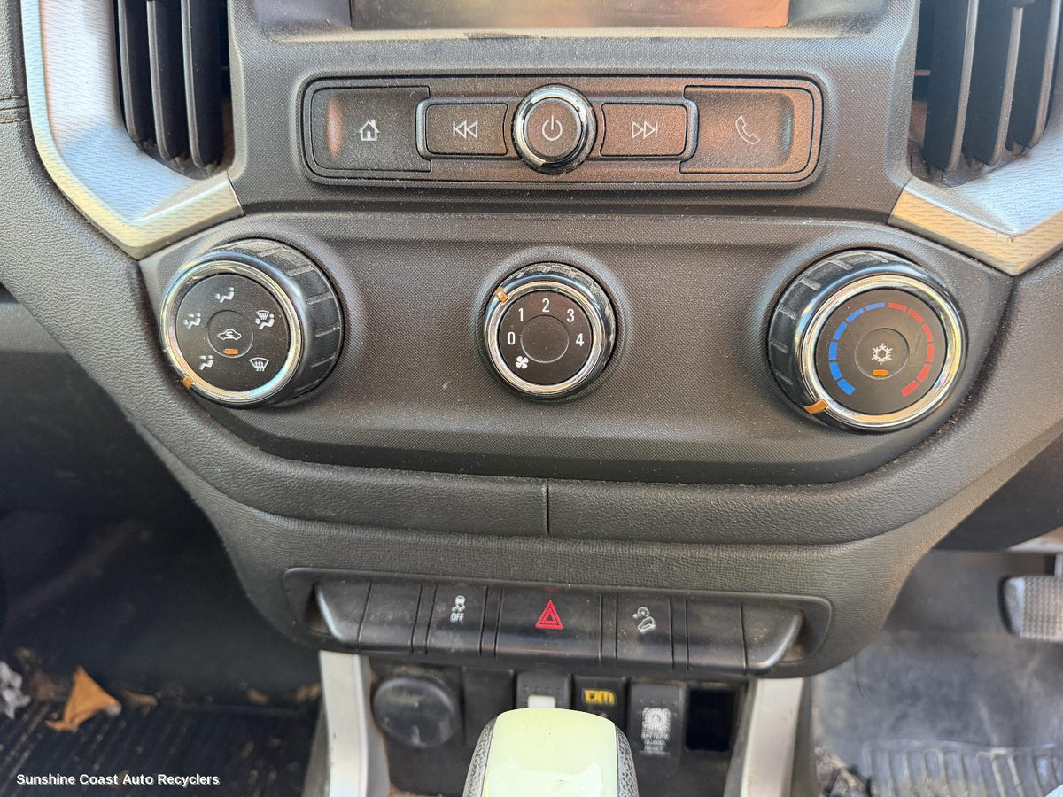 2016-2020 Holden Colorado Heater Ac Controls