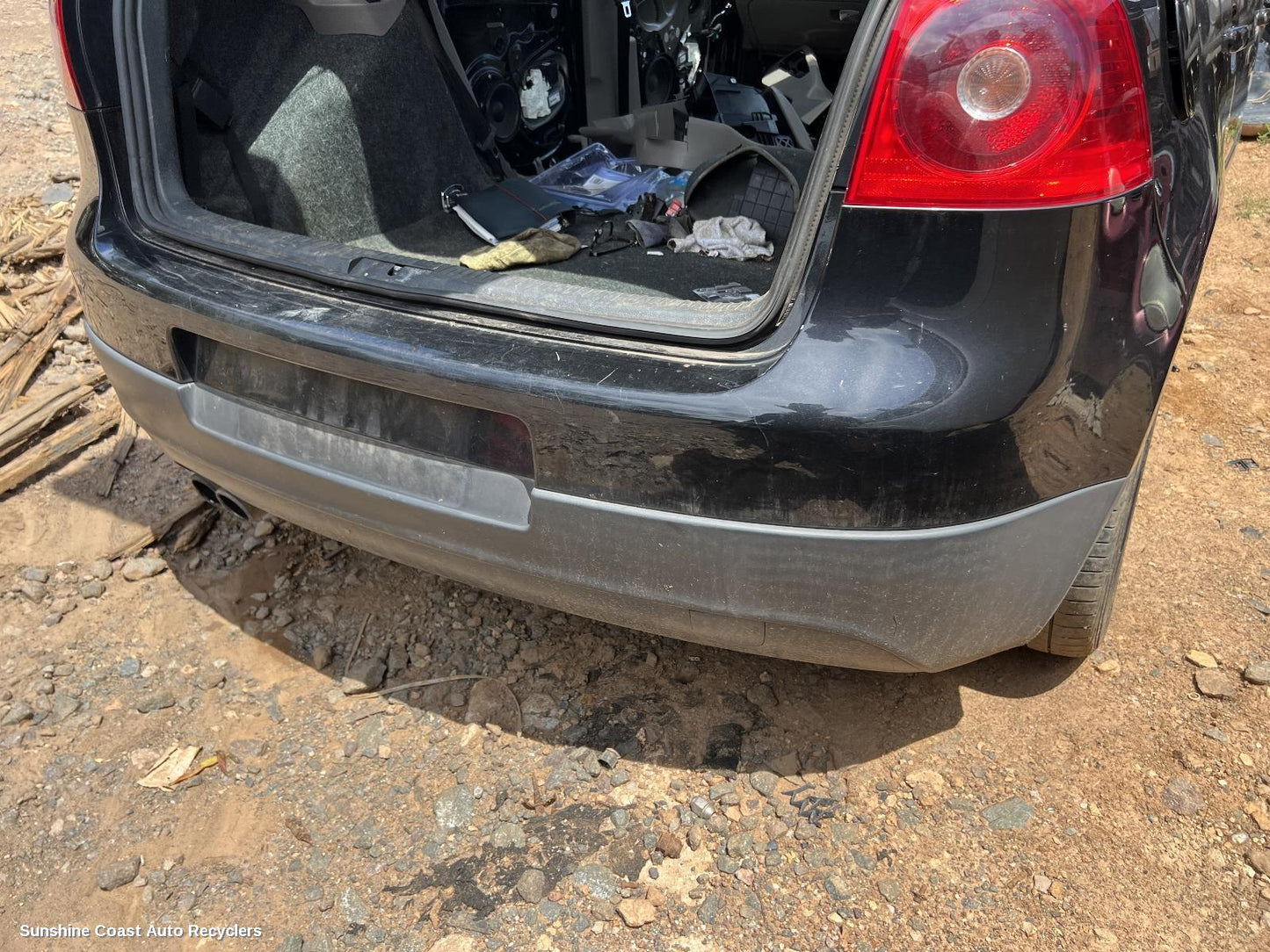 2007 Volkswagen Golf Rear Bumper