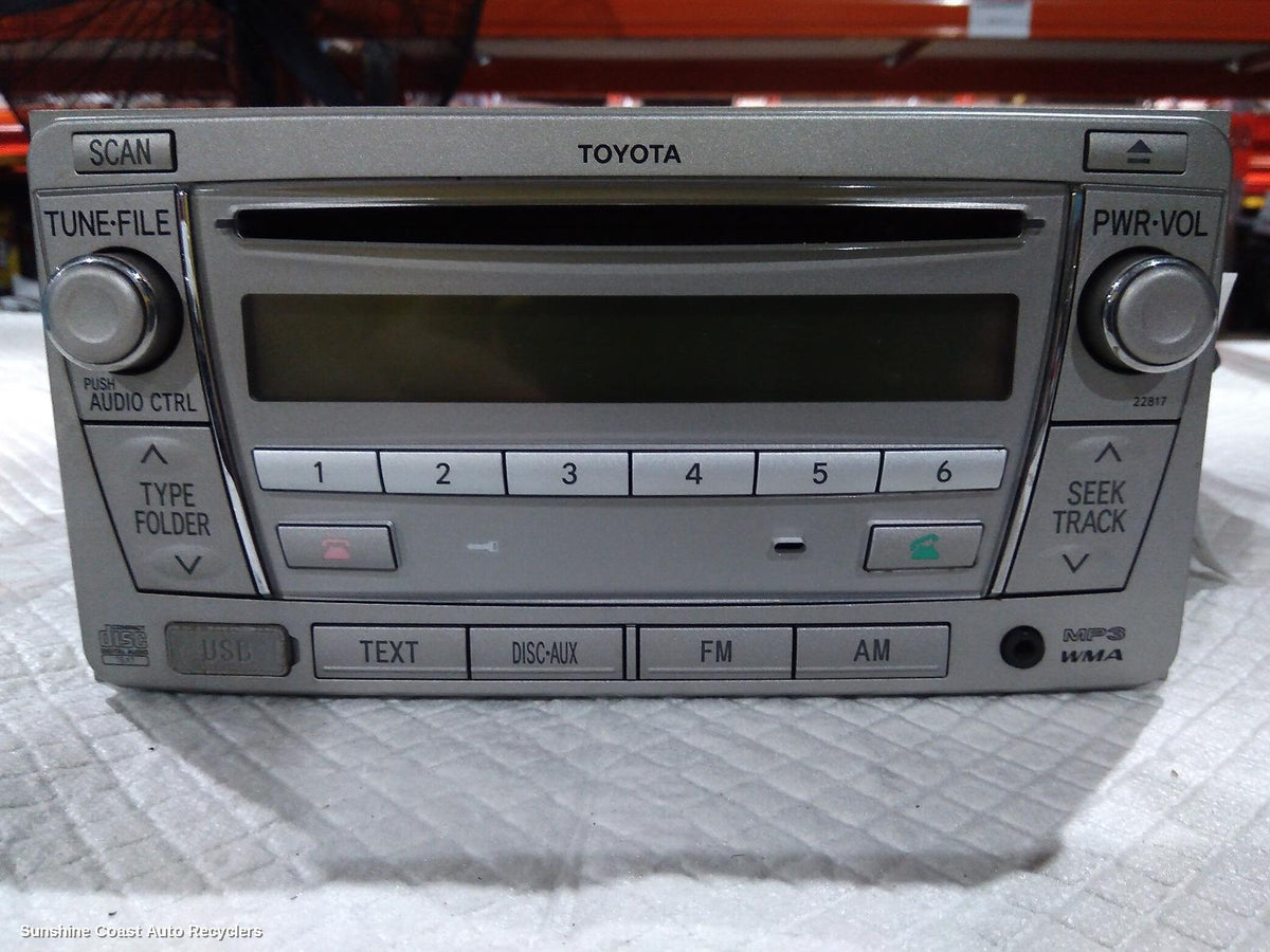 2005-2012 Toyota Rav4 Radio Cd Dvd Sat Tv