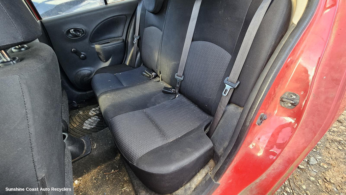 2010-2013 Nissan Micra 2nd Seat  Rear Seat