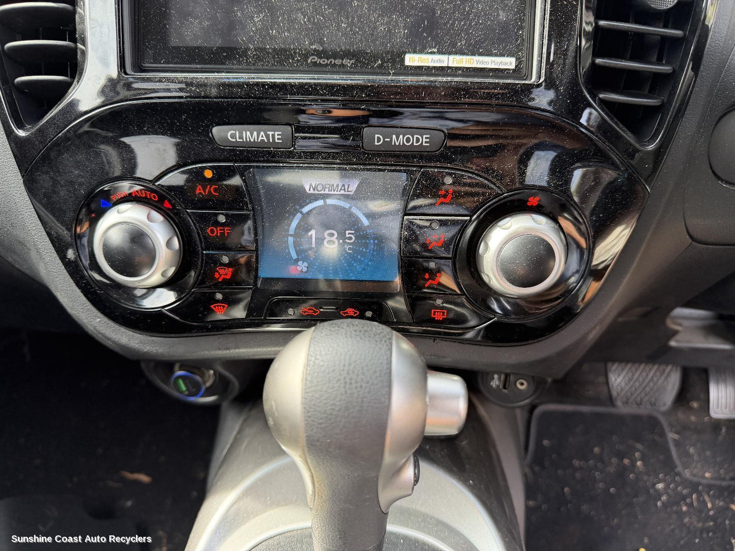 2014 Nissan Juke Heater Ac Controls