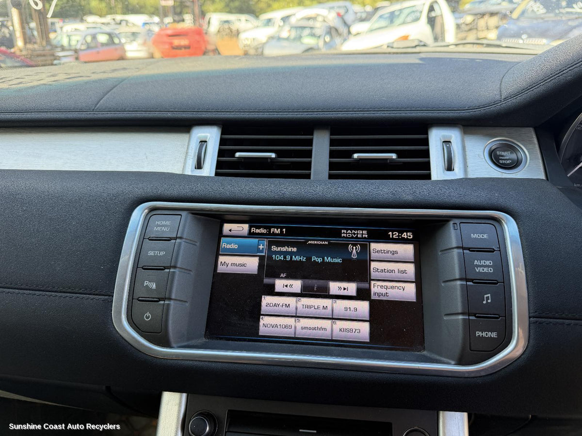 2011-2019 Land Rover Rangerover Evoque Radio Cd Dvd Sat Tv
