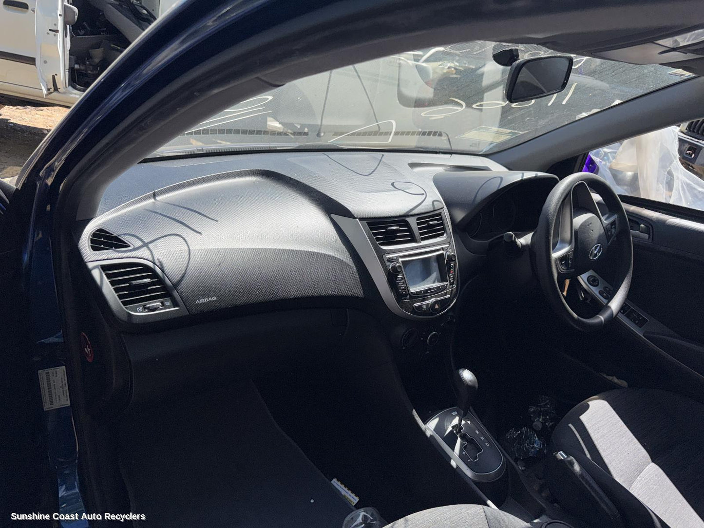 2015 Hyundai Accent Glove Box