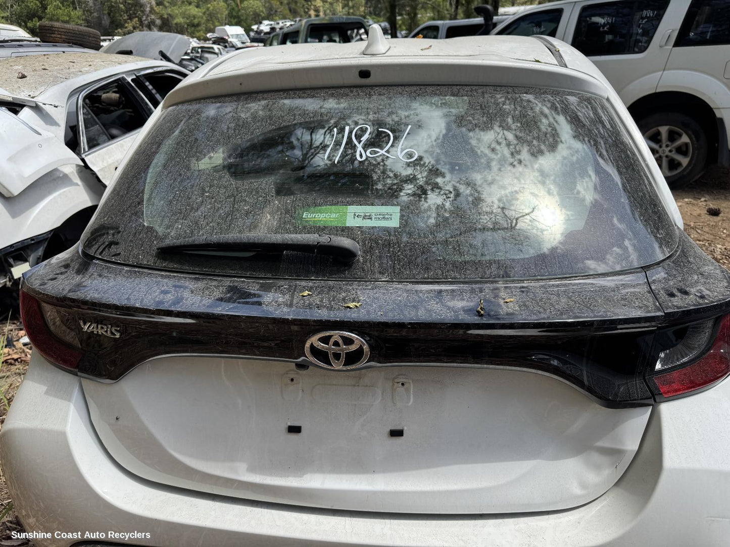 2024 Toyota Yaris Bootlid Tailgate