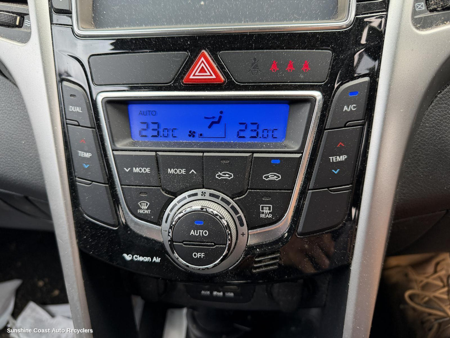 2015 Hyundai I30 Heater Ac Controls