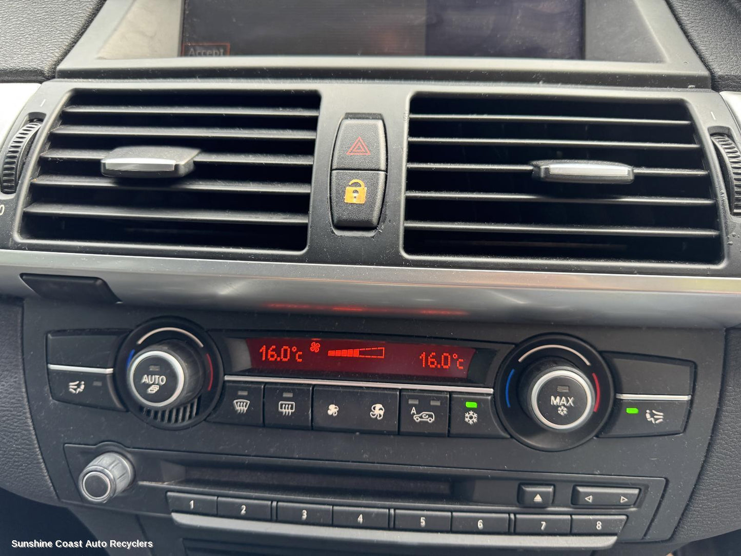2008 Bmw X5 Heater Ac Controls