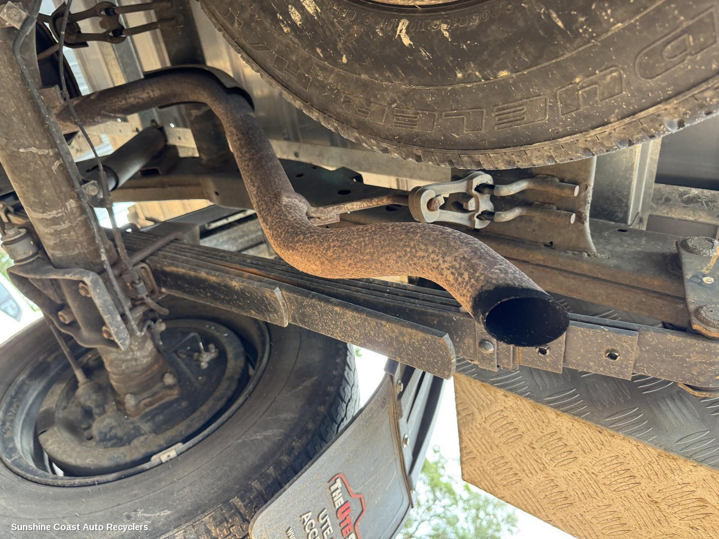 2016 Mitsubishi Triton Tail Pipe