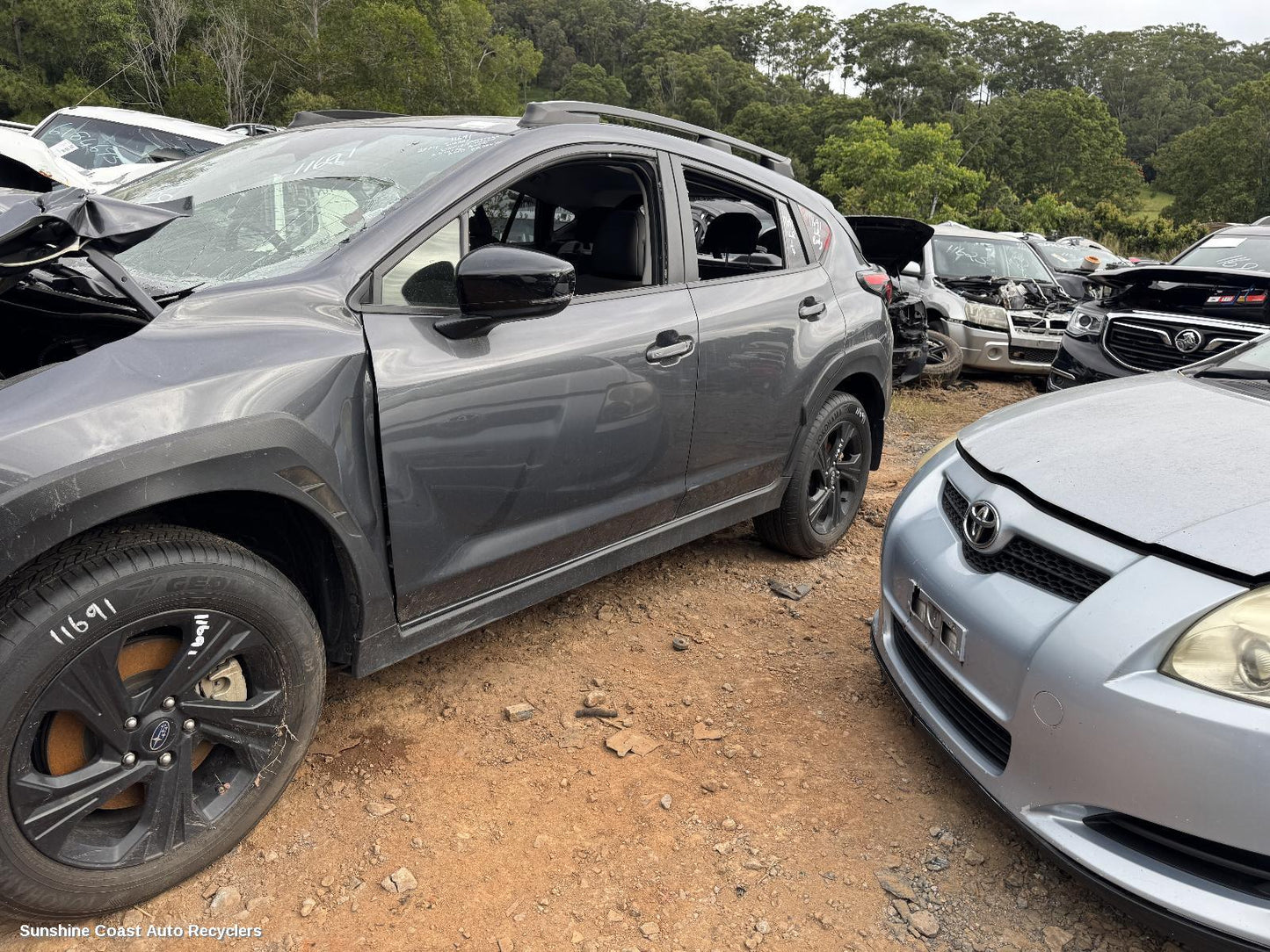 2022-2026 Subaru Crosstrek Fuel Door   Filler
