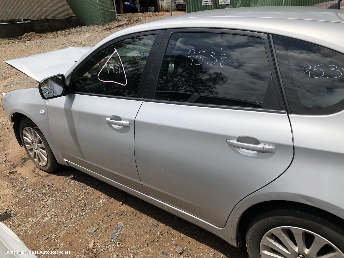 2009 Subaru Impreza Door Boot Gate Lock