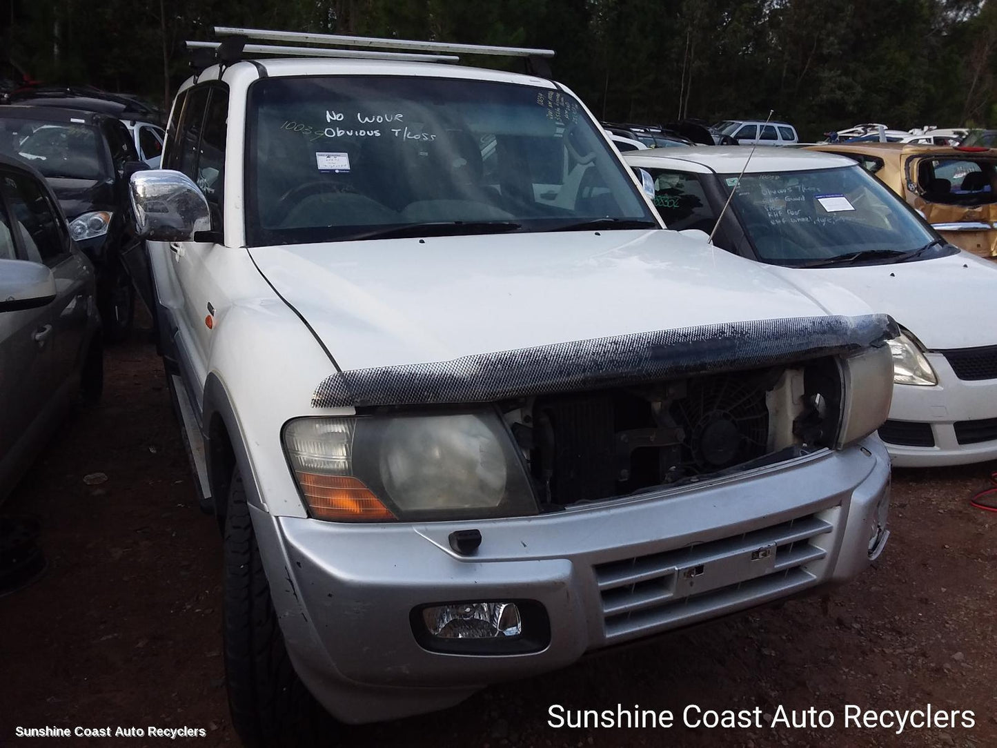 2001 Mitsubishi Pajero Seatbelt Stalk
