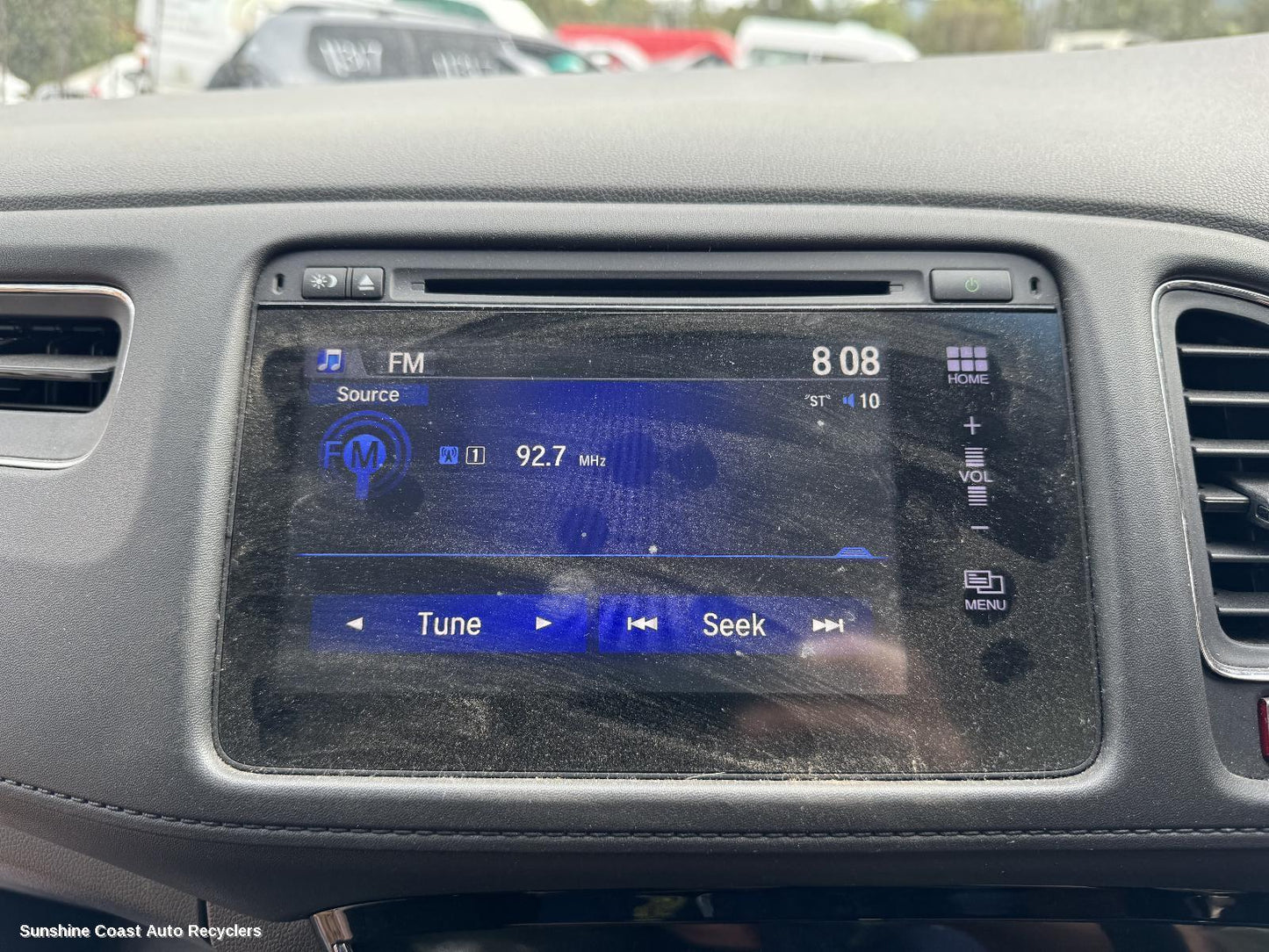 2016 Honda Hrv Radio Cd Dvd Sat Tv