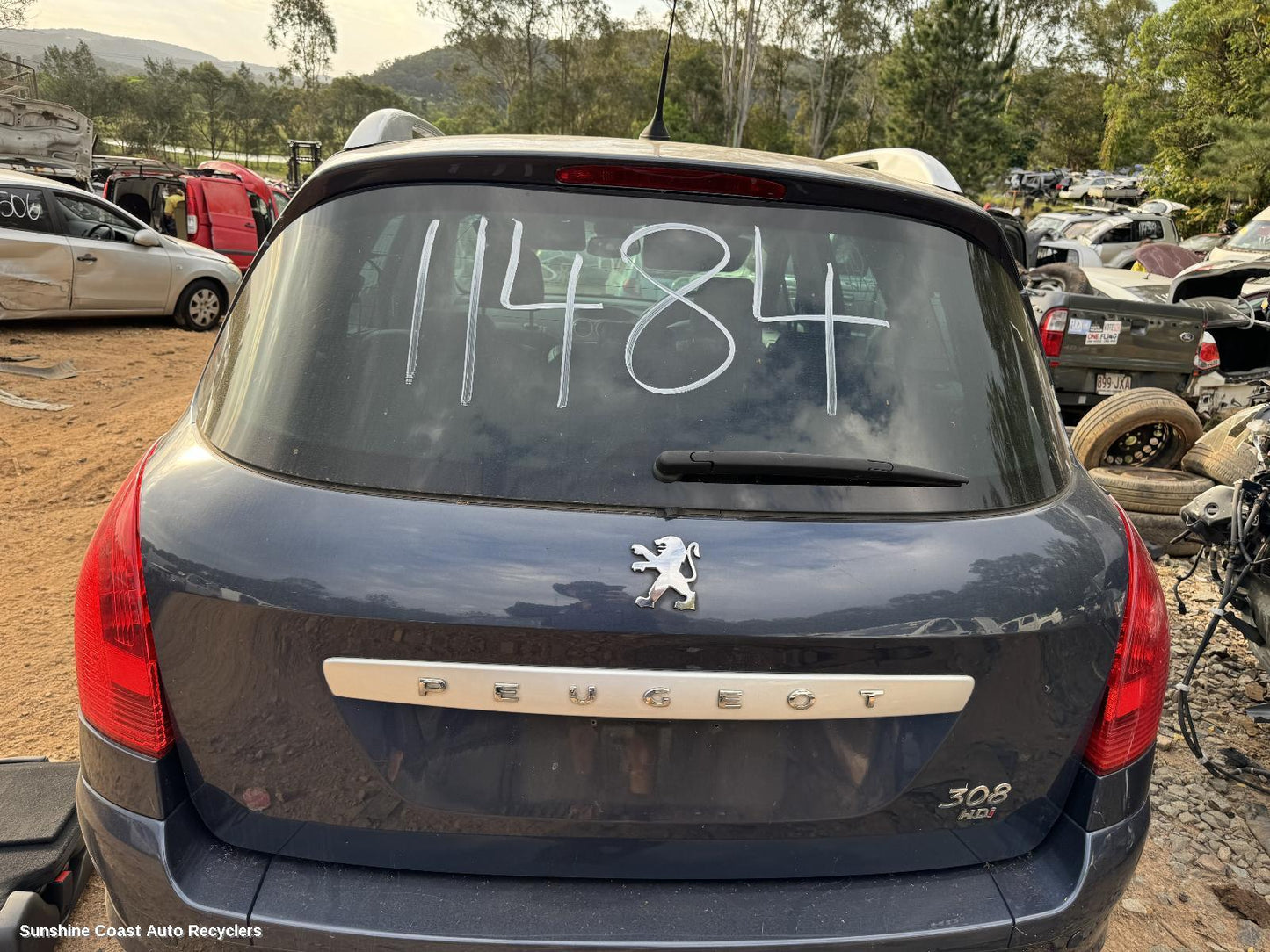 2008 Peugeot 308 Bootlid Tailgate
