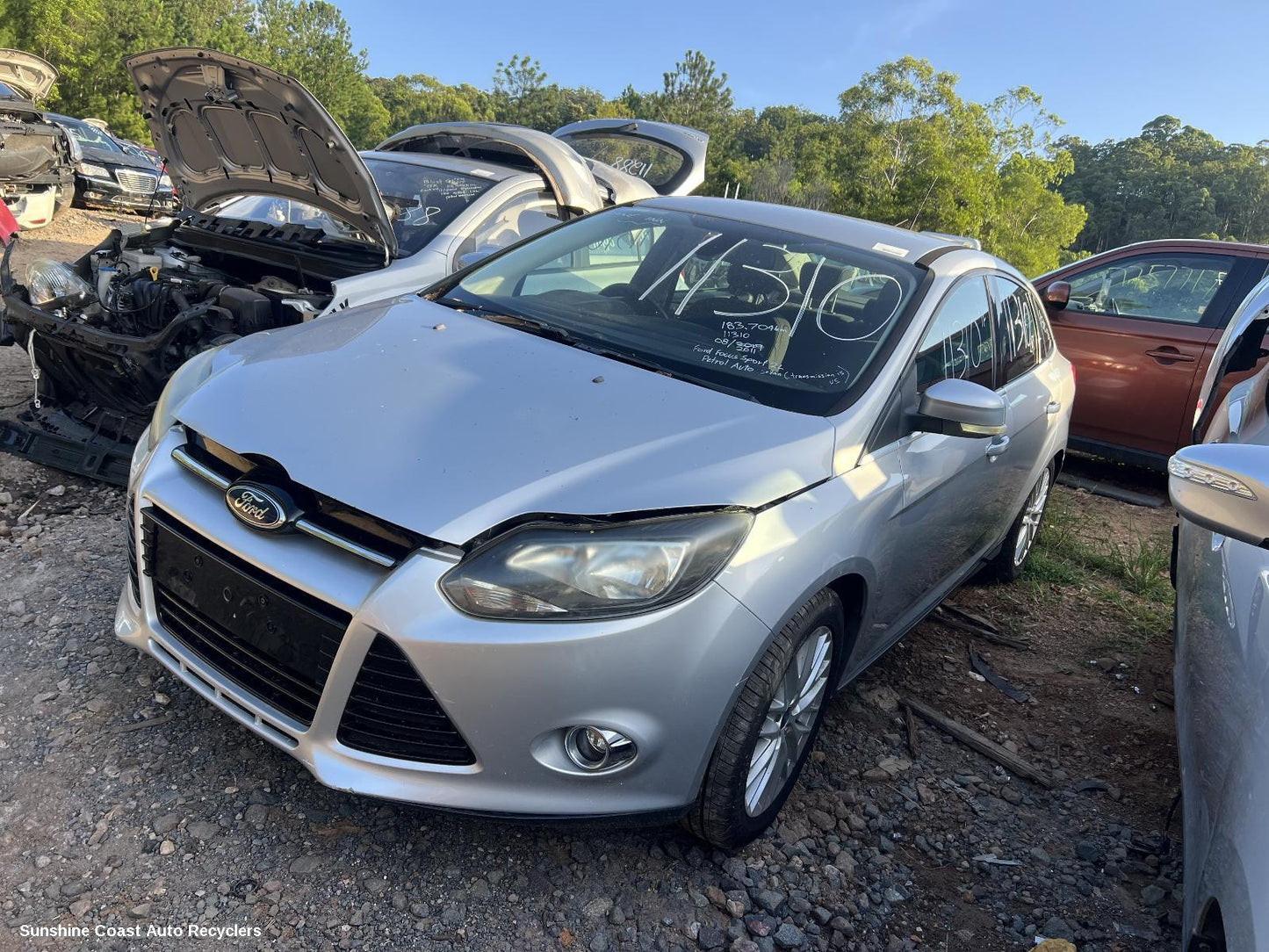 2011 Ford Focus Left Headlamp