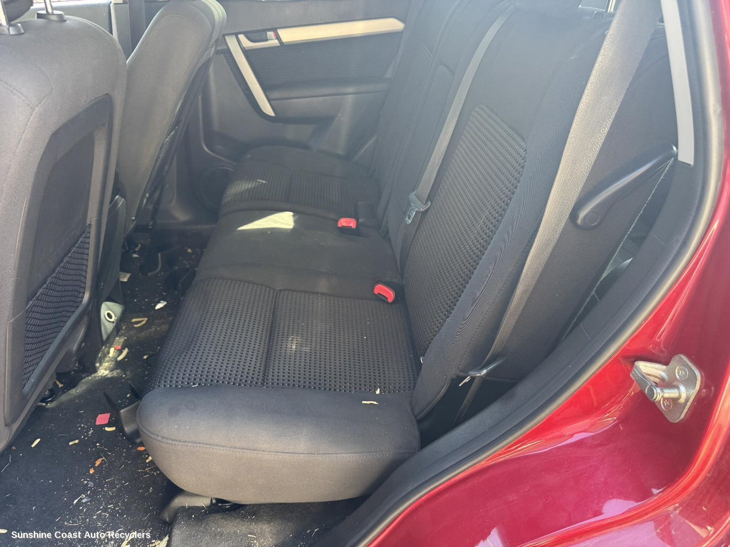 2015 Holden Captiva 2nd Seat  Rear Seat