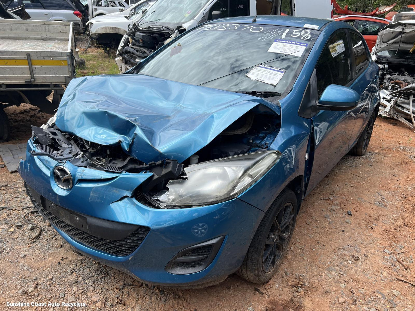 2012 Mazda 2 Steering Column