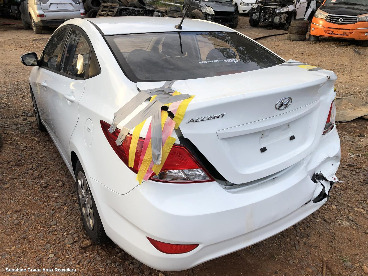 2015 Hyundai Accent Trans Gearbox