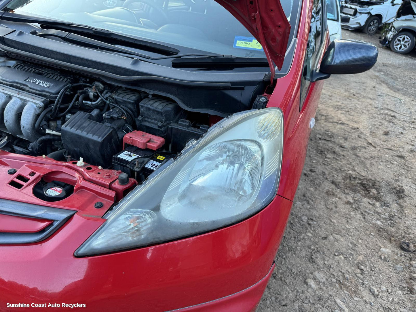 2008 Honda Jazz Left Headlamp