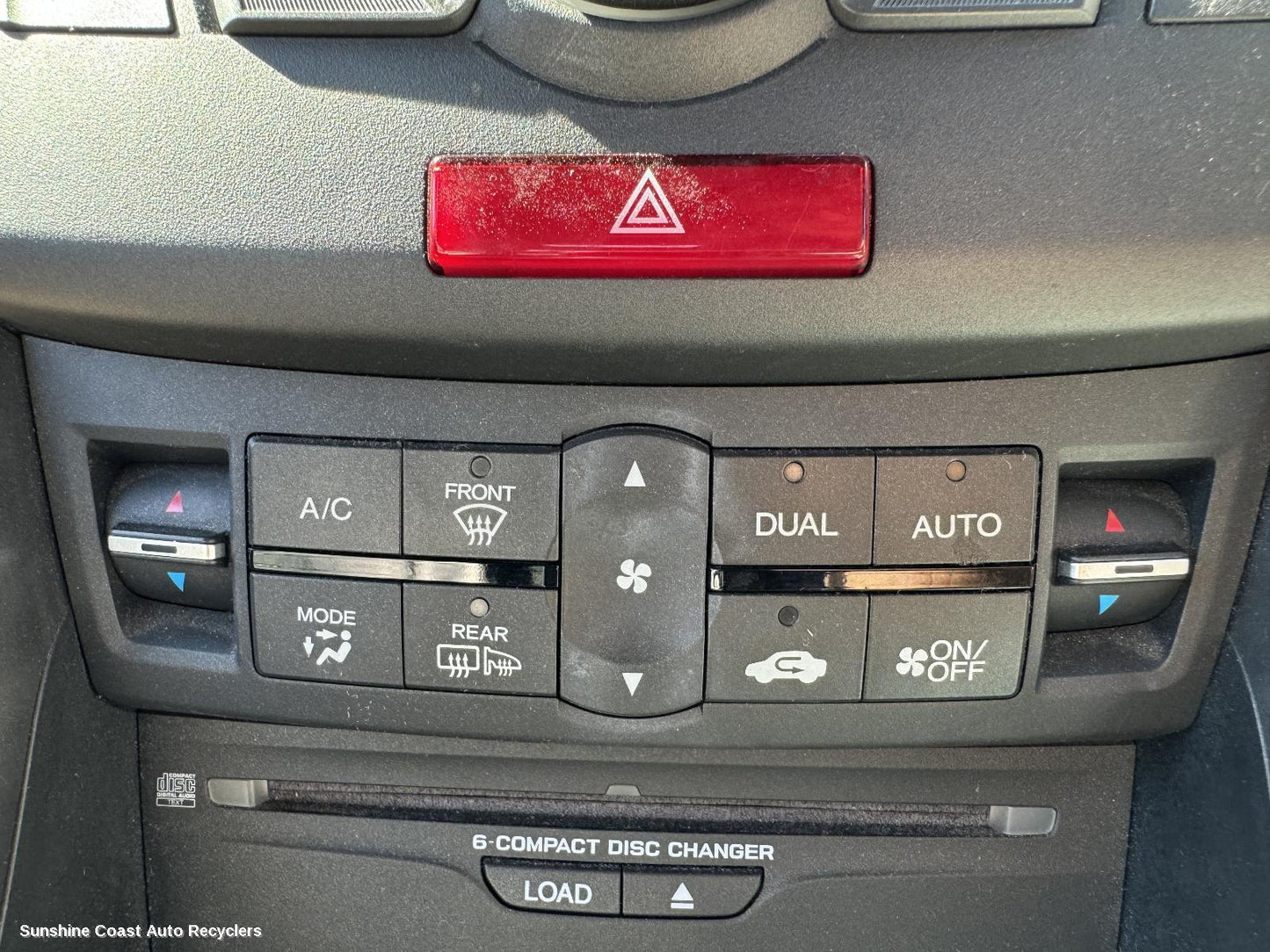 2011 Honda Accord Heater Ac Controls
