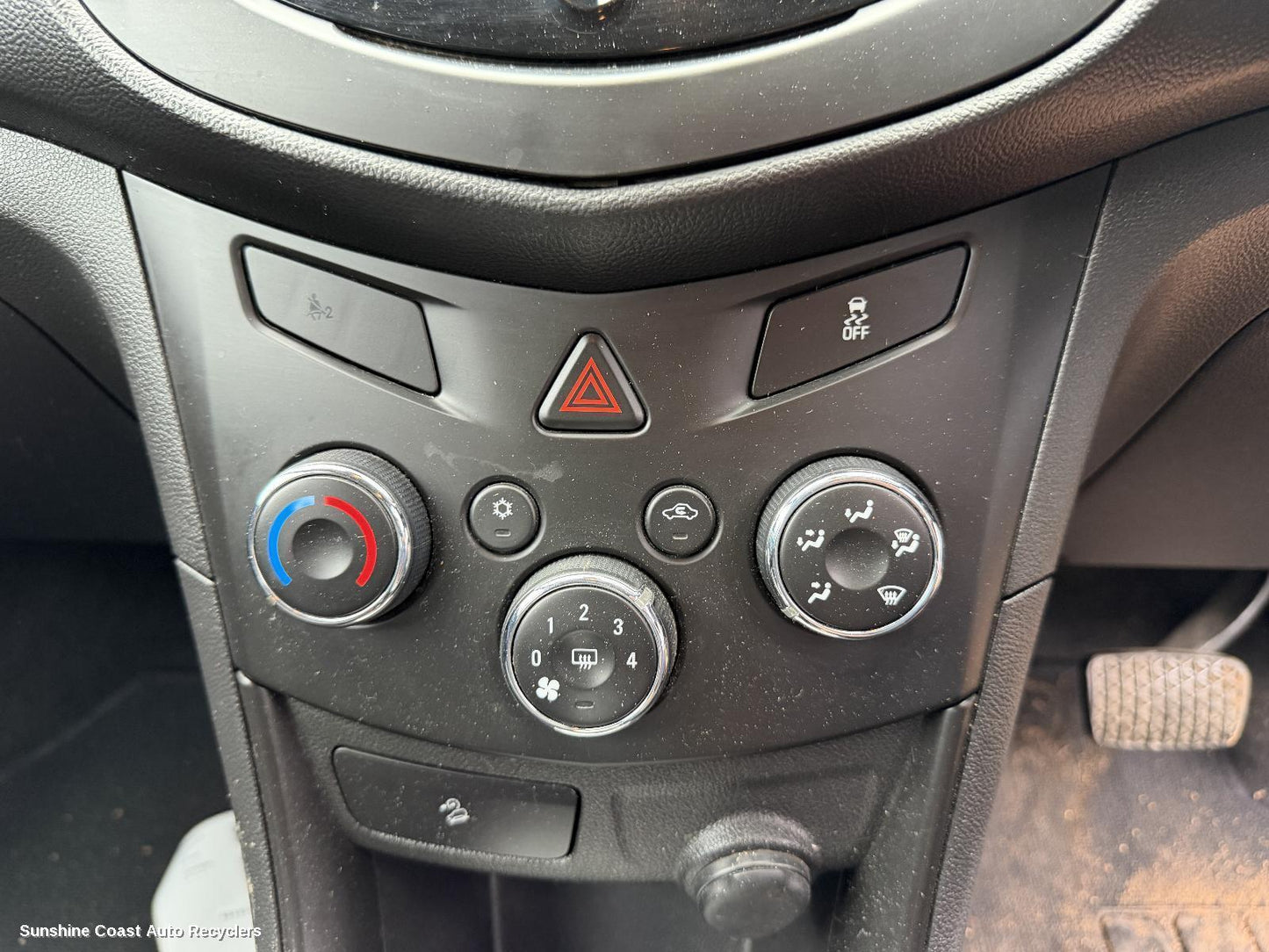 2016 Holden Trax Heater Ac Controls