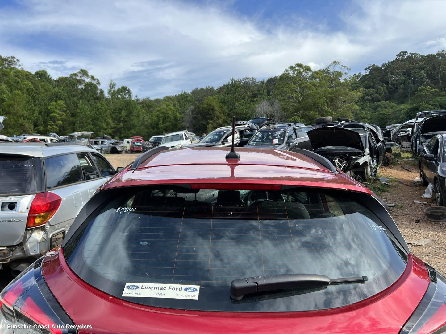 2020 Ford Puma Rear Tailgate Glass