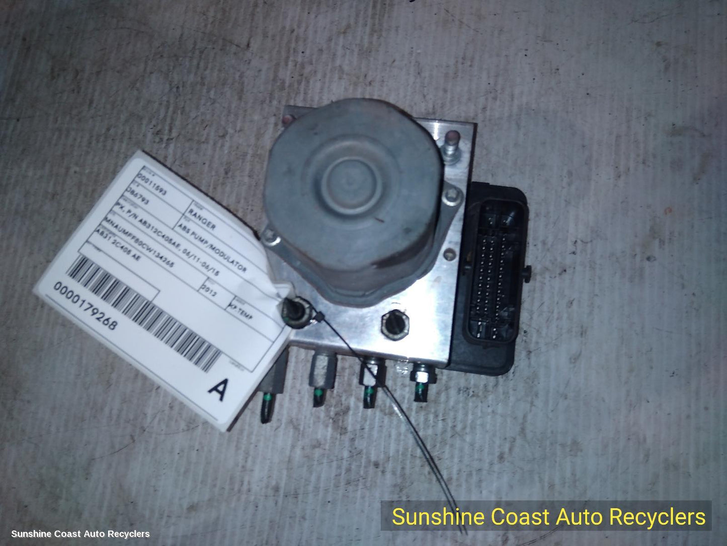 2012 Ford Ranger Abs Pump Modulator