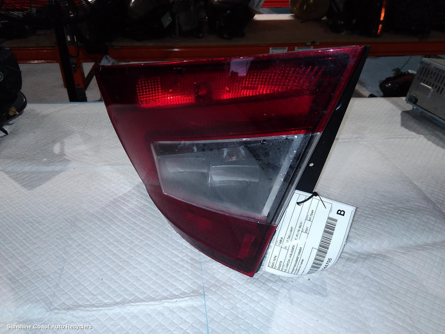2015-2021 Skoda Fabia Right Taillight