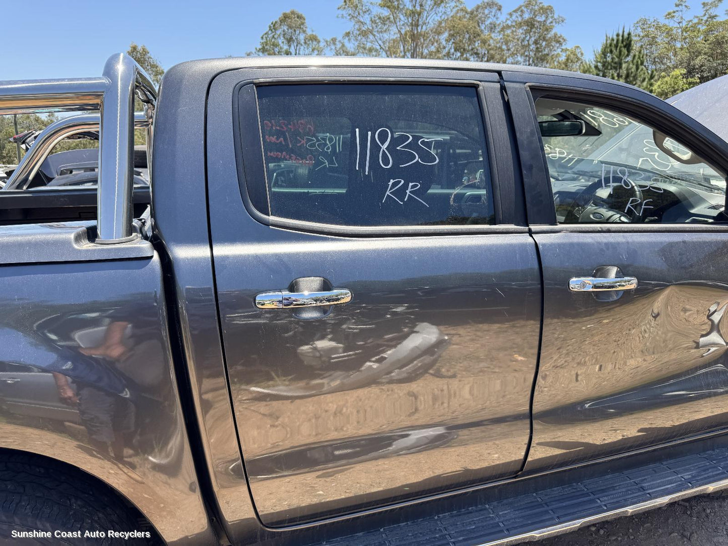 2011-2022 Ford Ranger Right Rear Door Sliding