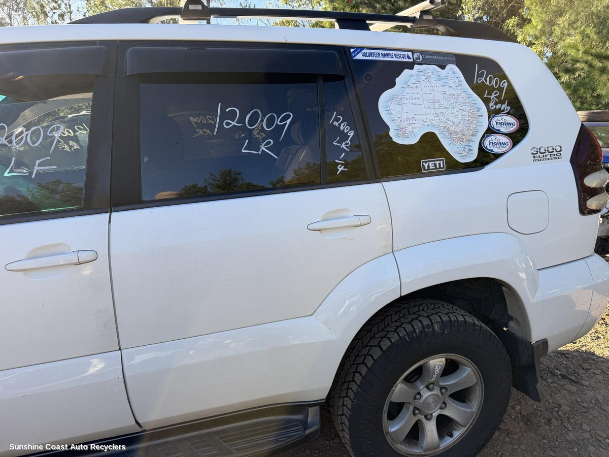 2003-2009 Toyota Prado Left Rear 1 4 Door Glass