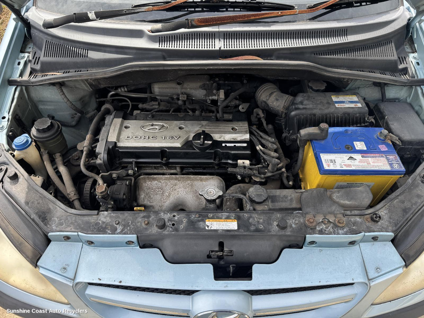2002-2011 Hyundai Getz Bonnet Hinge Strut
