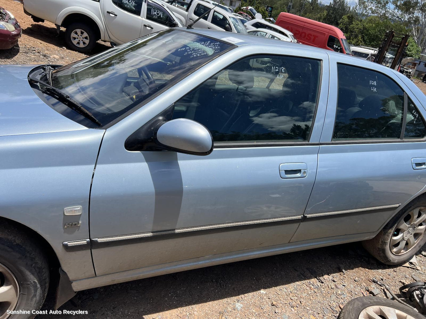 2003 Peugeot 406 Left Door Mirror