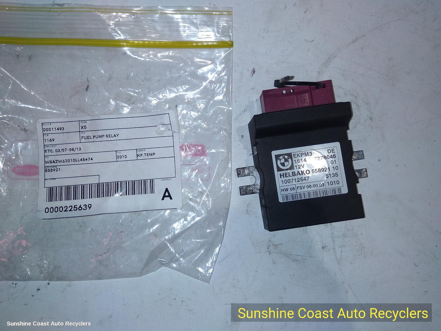 2006-2013 Bmw X5 Fuel Pump Relay