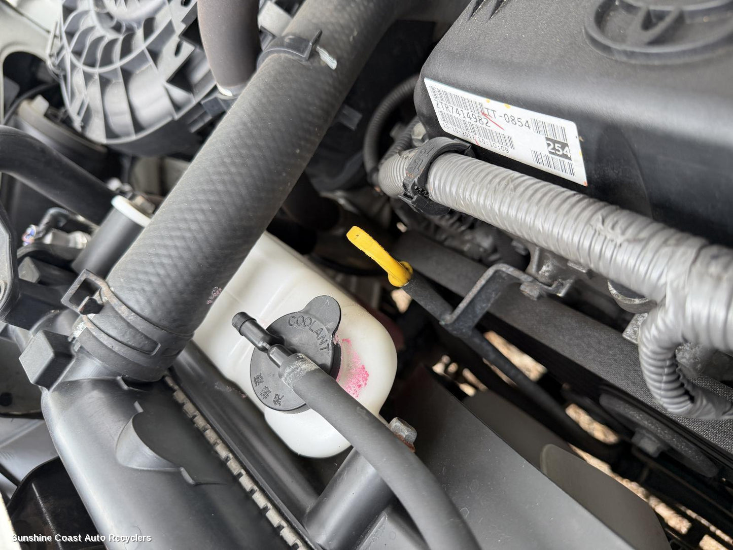 2012 Toyota Hilux Overflow Bottle