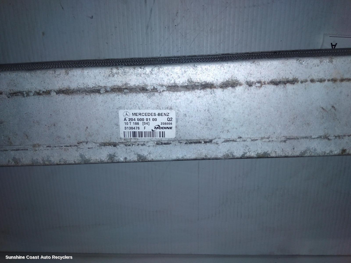 2010 Mercedes C Class Intercooler