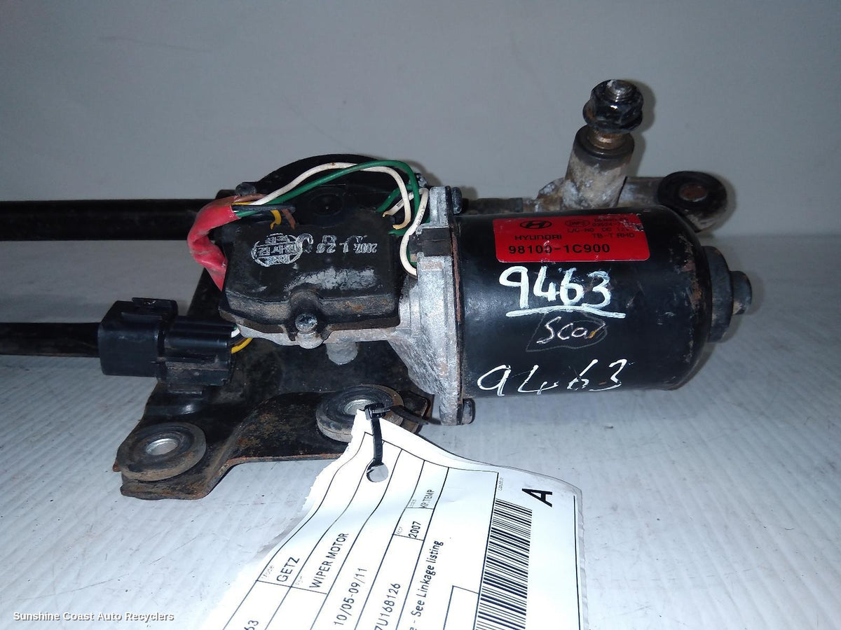 2005-2011 Hyundai Getz Wiper Motor