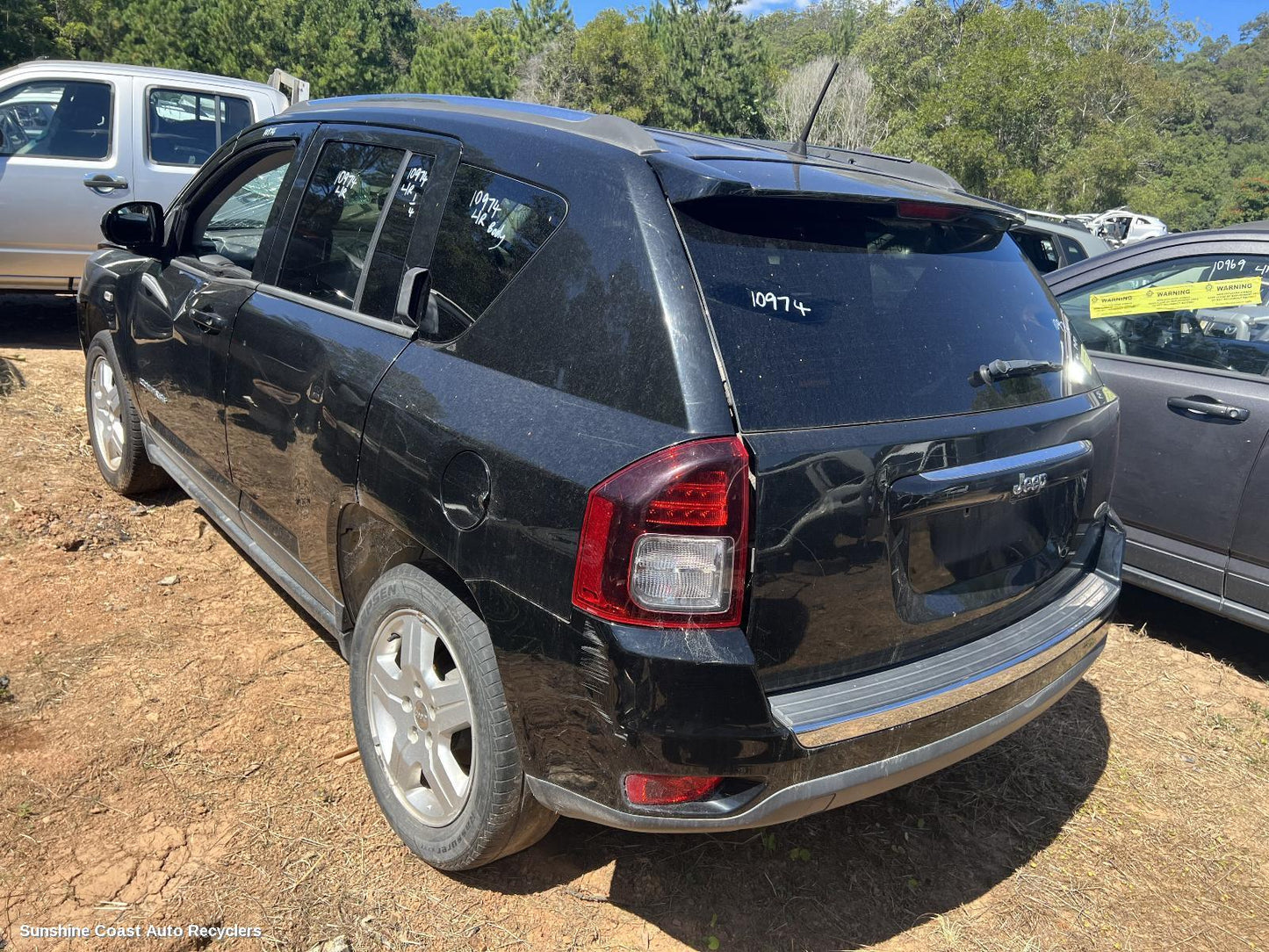 2014 Jeep Compass Left Taillight