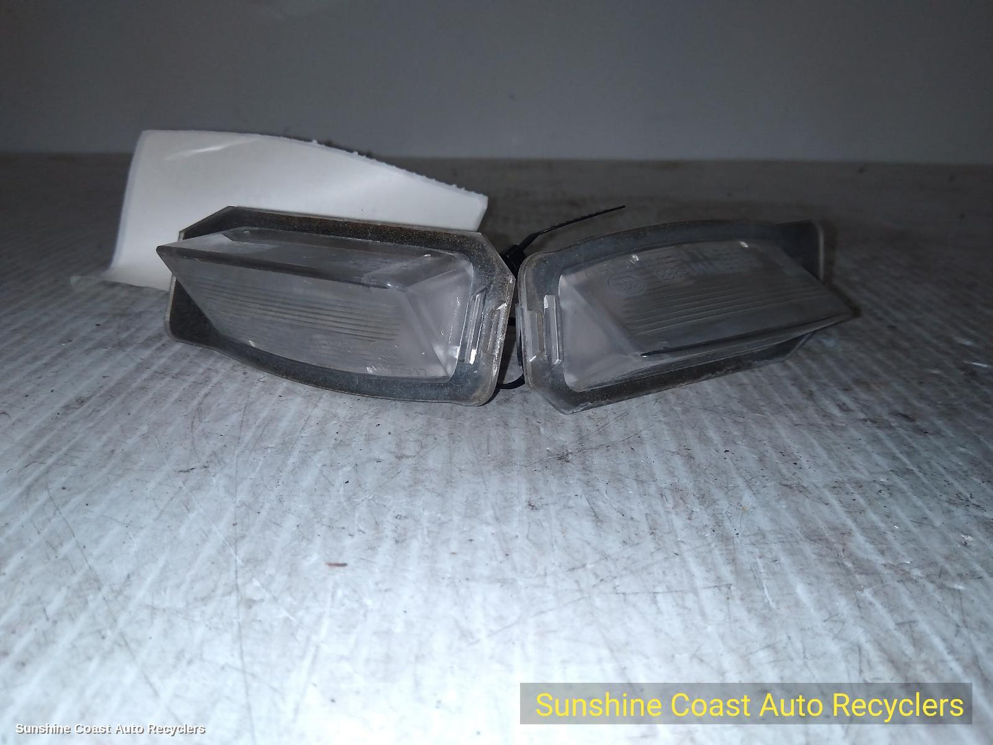 2012 Mitsubishi Outlander Number Plate Lamp