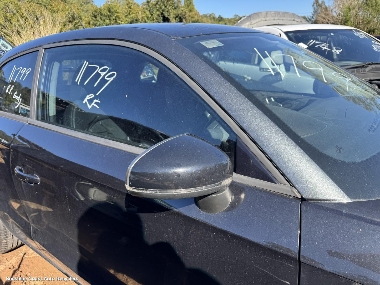 2011 Audi A1 Right Door Mirror