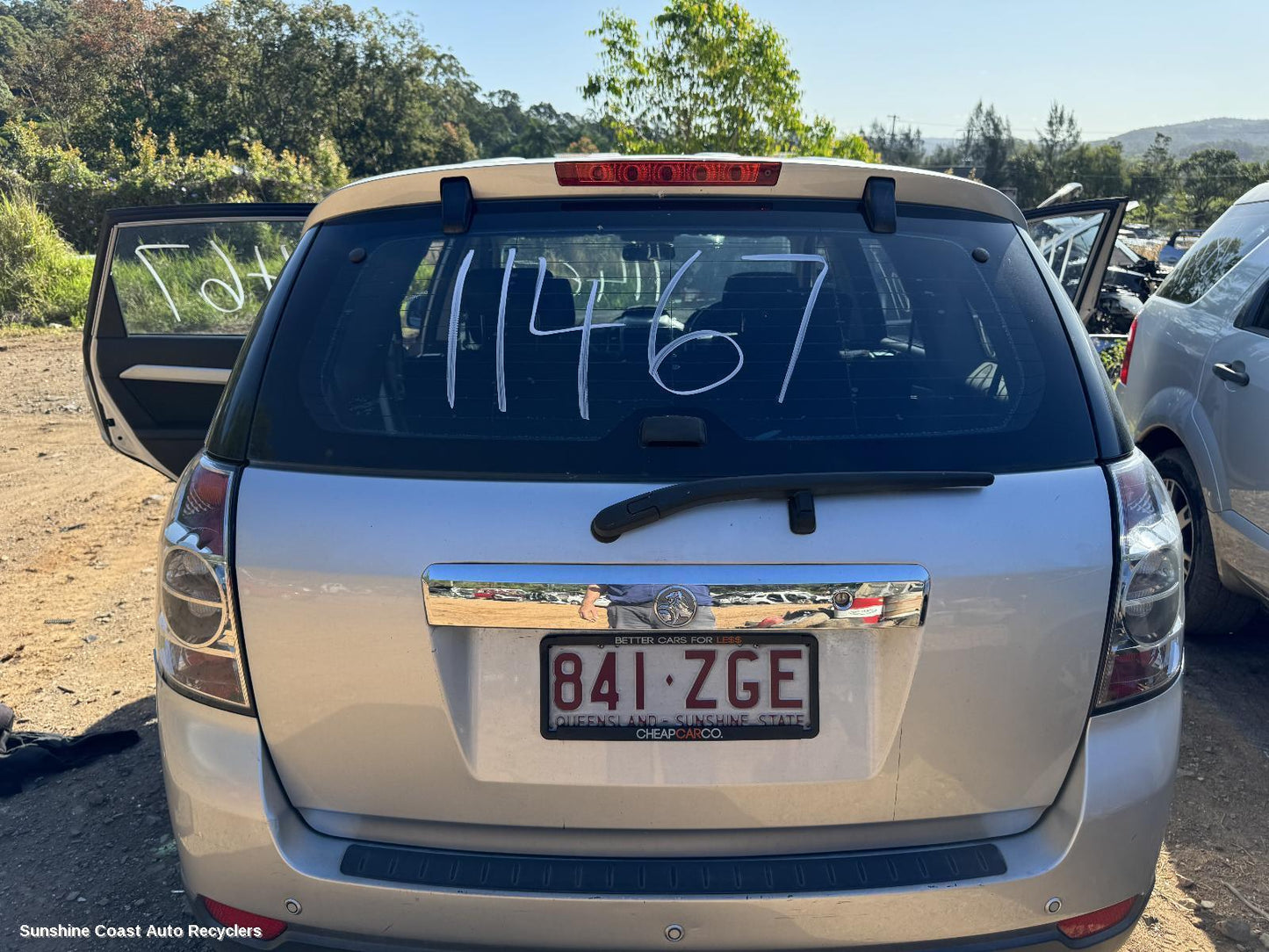 2012 Holden Captiva Bootlid Tailgate