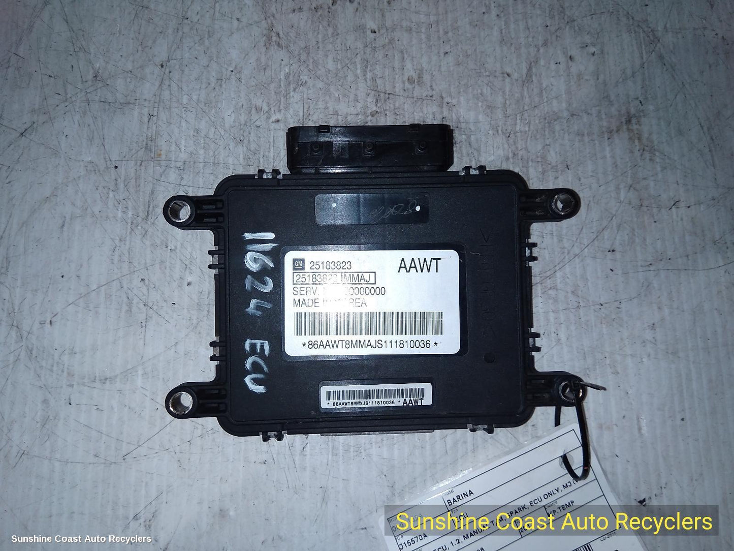 2011 Holden Barina Ecu