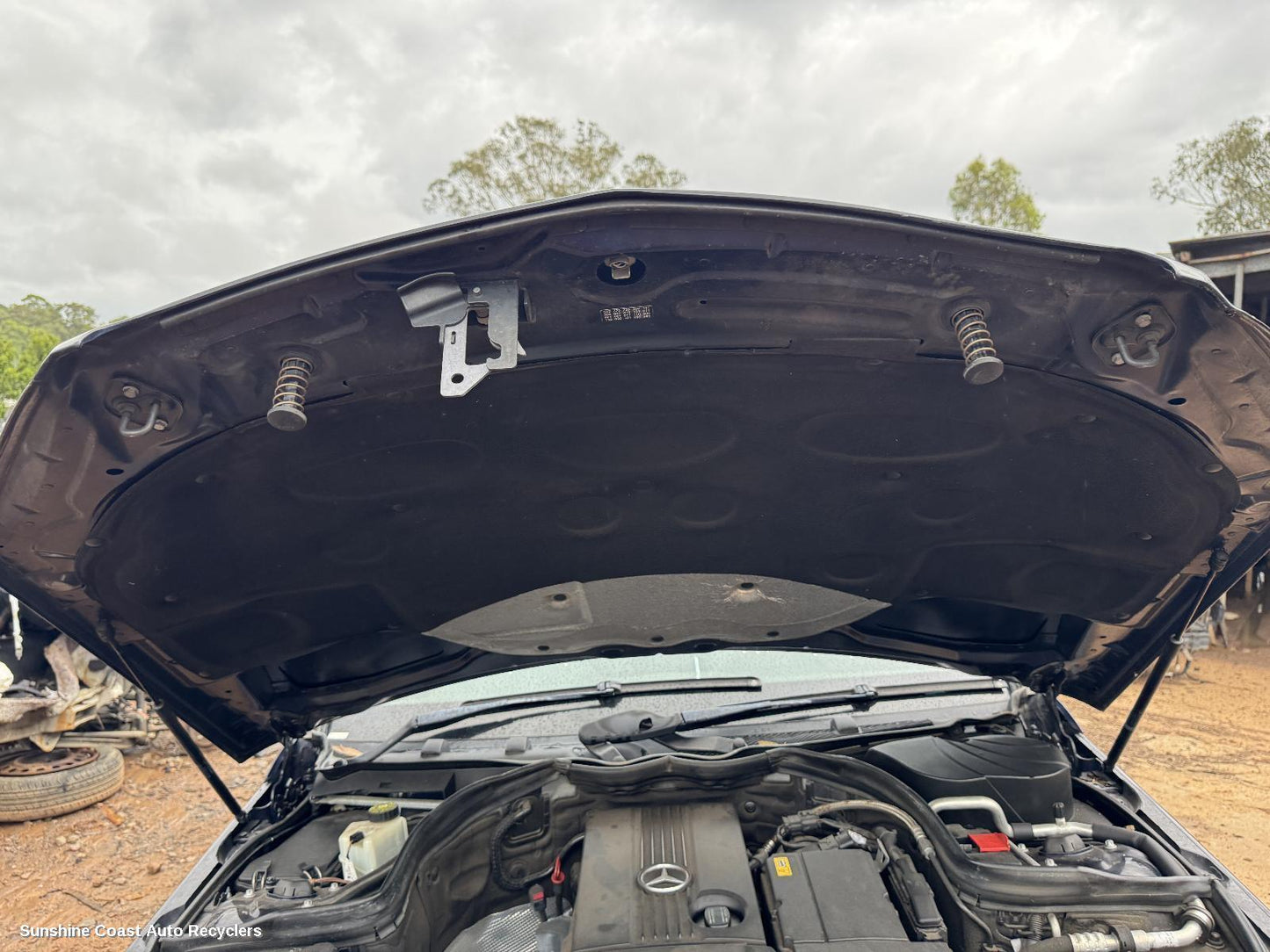 2007 Mercedes C Class Bonnet Hinge Strut