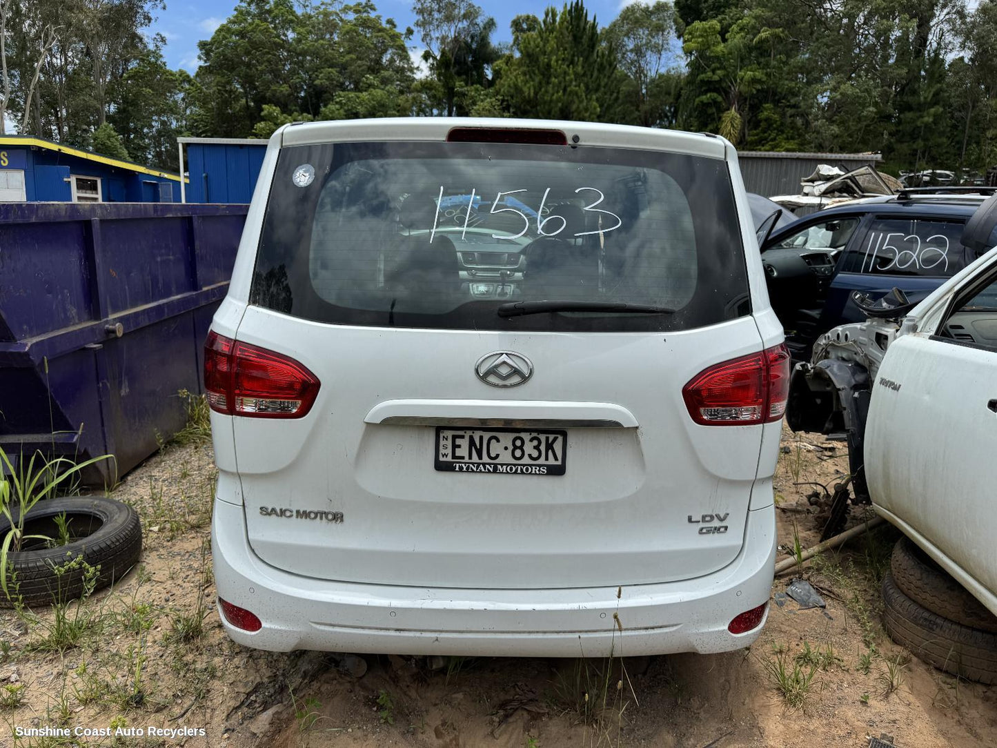 2021 Ldv G10 Throttle Body