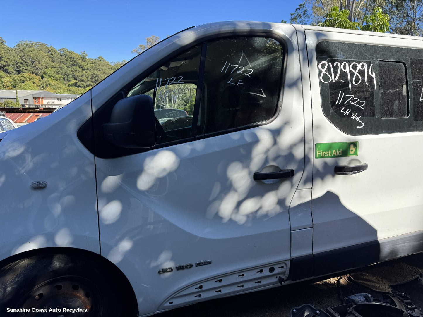 2015-2026 Renault Trafic Left Front Door Window